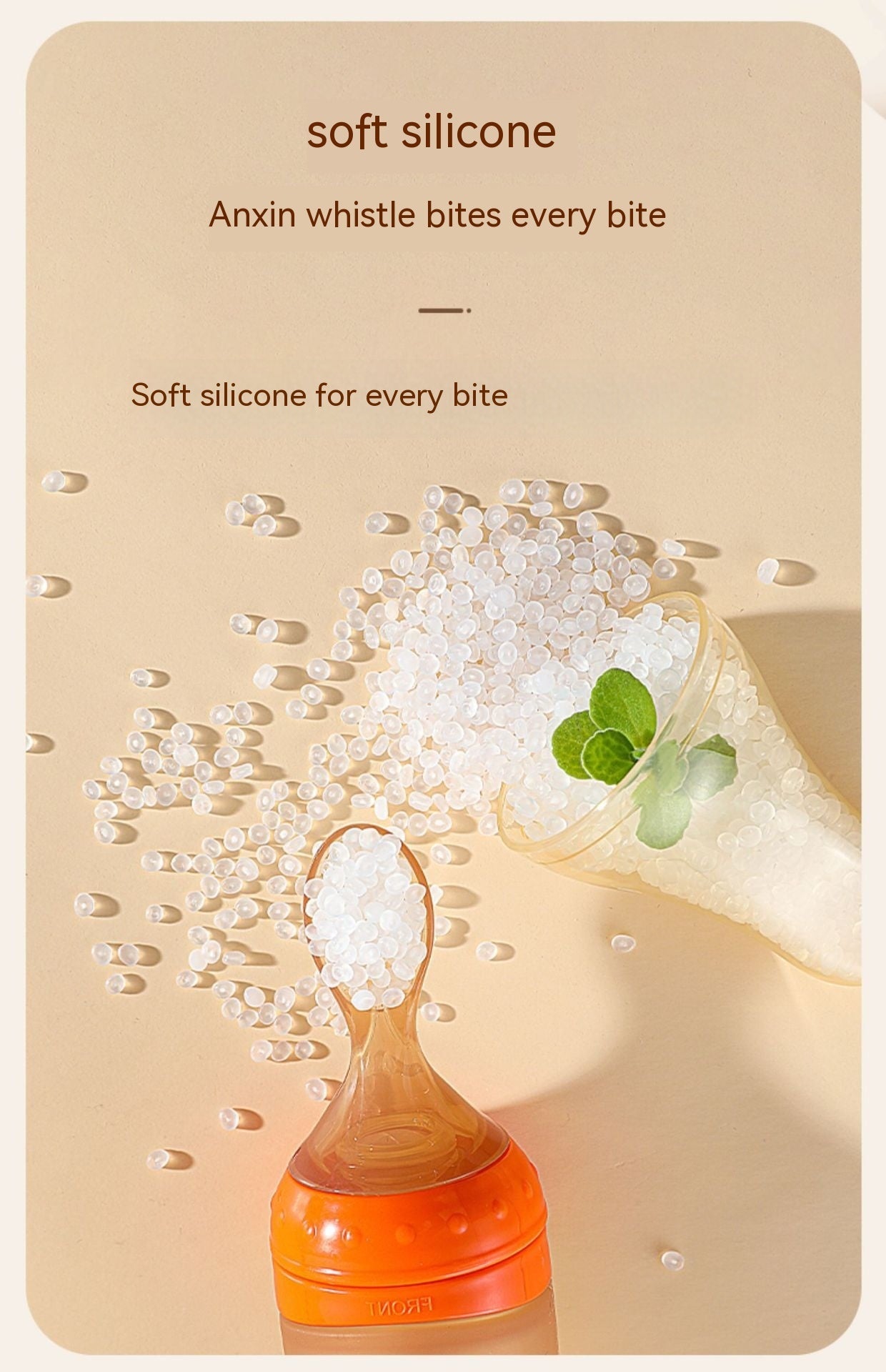Baby Solid Food Spoon Extrusion Rice Cereal