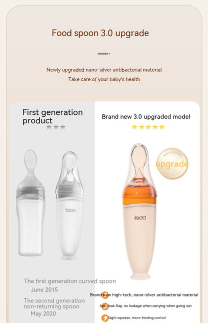 Baby Solid Food Spoon Extrusion Rice Cereal